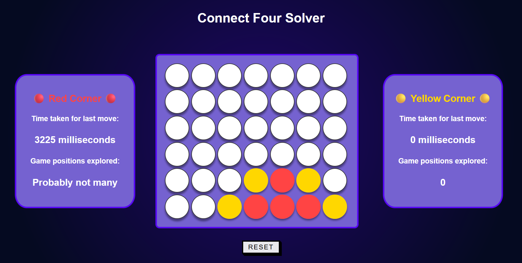 Connect4Solver